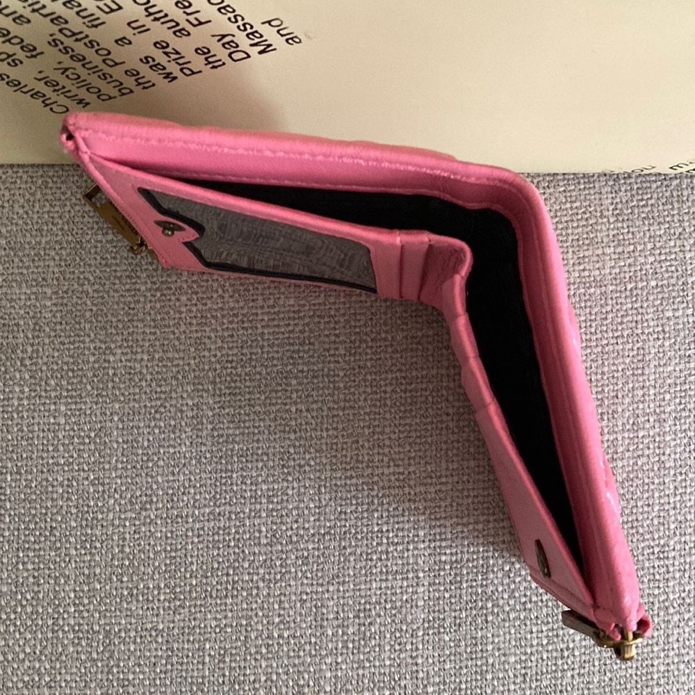 Kurt Geiger Pink Quilted Wallet - Picture 6 of 6